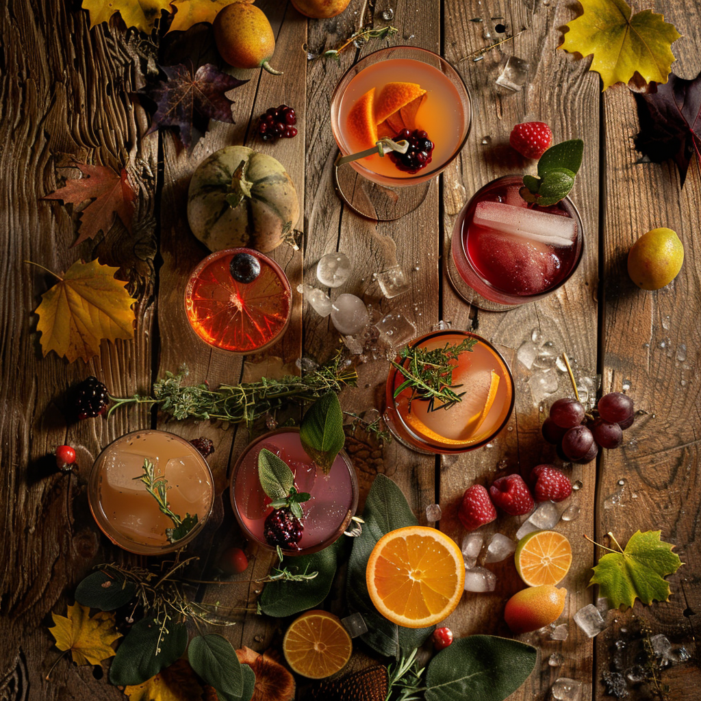 Savor Low-Calorie Fall Cocktails Guilt-Free
