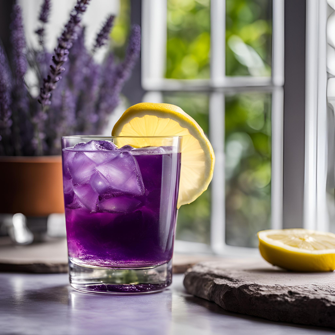 Haht Mix: Lavender Lemonade (375ml) approx 12oz.